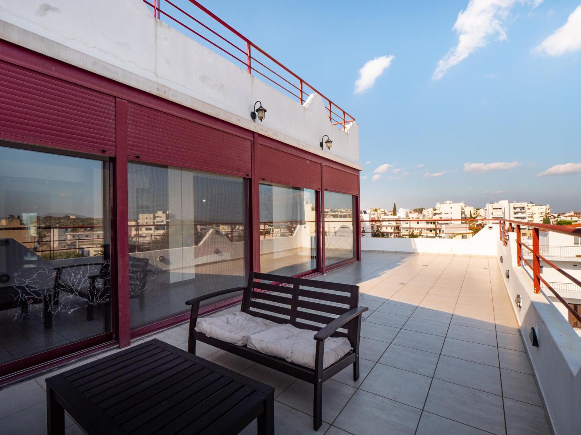 Luxury View Apartment 10Min From Athens Airport Koropíon Exterior foto